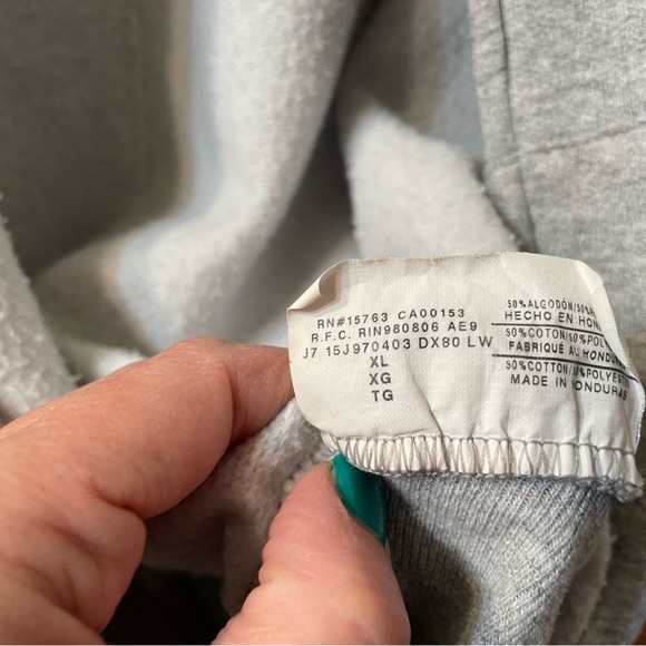 Disney Parks World Soarin’ Jacket Youth XL Gray Zip Hoodie Kids - Picture 5 of 6